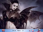 Fantasy Vampire Hidden Stars free online point and click game on PlayArcadeHub