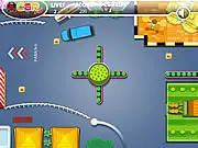 Screenshot of Park Me car parking game, a car navigating to a designated parking zone, driving simulation avoiding an obstacle, vehicle parked perfectly