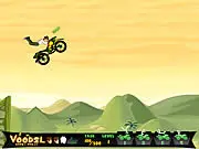 Play Ben 10 Stunt Mania free online extreme bike racing game