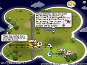 Connect Me Please game screenshot, linking roads and power lines, free online puzzle game