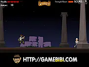 Ben 10 Seeking Power free online Middle Ages archery game screenshot on PlayArcadeHub