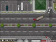 Play 18 Wheels Driver 3 free online game, driving a big rig truck through a city to deliver cargo.