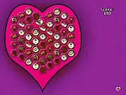 Sweet Shop Swap free online match 3 puzzle game screenshot with colorful candies on PlayArcadeHub