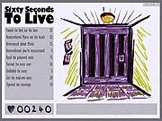 Play Sixty Seconds to Live free online reaction game, a fast-paced clicking challenge with a one-minute timer