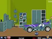 Modern Car Room Escape 2 free online point and click puzzle and hidden objects game