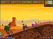 Online cartoon racing game with funny characters; free Toon Racing game download