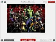 Marvel vs. Capcom 3 Jigsaw puzzle game online free, featuring Iron Man and Ryu