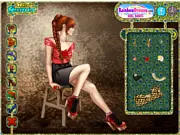 Fashion model on the cover of a magazine wearing a styled outfit in the online dress up game January Cover Girl