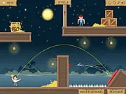 Play Greedy Pirates free online game, physics puzzle game, pirate theme, guide the coin to the treasure chest on PlayArcadeHub