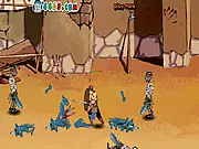 Egypt Warriors action game online, fight monsters as a warrior or archer, single and double player modes free