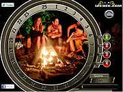 Screenshot from the free online game Wanderlust: Find the Numbers, showing four picturesque travel photographs with various numbers hidden within the scenes.