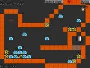 Hero Mouse Adventure 2 free online platformer game screen showing the heroic mouse fighting enemies in the sky kingdom