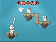 Play Throw the Head online free puzzle game, throw a detachable head to save friends, physics accuracy challenge