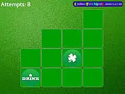 St Patricks Pairs 2 free online memory card game