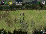 Battle 4 Darkness free online strategy game, dark hordes fighting against a mighty Titan