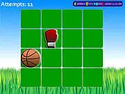 Play Sports Match 2 free online, a paired memory card game featuring pictures of sports equipment and symbols