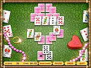 Play Beauty Princess Tripeaks Solitaire online free card game; colorful puzzle game on PlayArcadeHub
