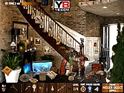 Luxury House Hidden Objects free online game, search and find items in a lavish home