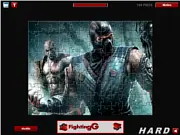 Play Kombat Hero Puzzle online free jigsaw game featuring fighting combat heroes on PlayArcadeHub