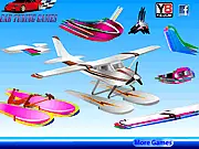 Play Pimp My Private Jet free online game to design and customize luxury airplanes