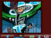 Danny Phantom Tile Puzzle game, sort my tiles free online game with Cartoon Network character Danny Fenton