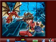 Play Bakugan Tile Sort Puzzle free online game to sort tiles and reveal Dan Kuso