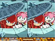 Sonic Speed Spotter 2 free online puzzle game with spot the difference