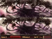 Play 7 Deadly Trees free online find the difference game, solving the puzzle by comparing two pictures