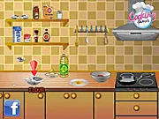 Play Pumpkin Pancakes free online cooking game, mix pumpkin puree and flour for a hearty breakfast