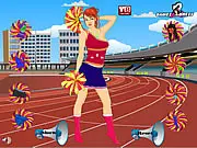 Cheerleader Girl Dress Up free online fashion game, choosing outfits and accessories