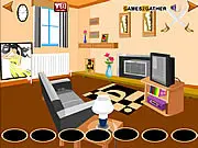 Gathe Escape Modern Girl Room free online game, point and click puzzle solving