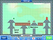 Blockgineer 2 free online puzzle game physics building smilies construction PlayArcadeHub