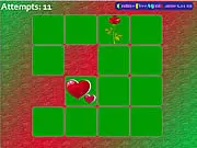 Romance Pairs card-matching game, a free online memory game with romantic picture pairs