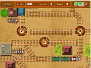 10 Seconds Puzzle Challenge game screen showing a broken track and a countdown timer, free online puzzle game