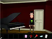 Vortex Point free online mystery game screenshot, showing investigators searching for clues and solving the stolen gold bars case.