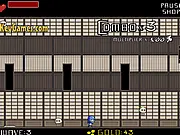 Blue Ninja free online action platformer zombie fighting game PlayArcadeHub