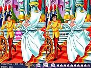 Cinderella 10 Differences free online game - find 10 differences between two pictures from the fairy tale