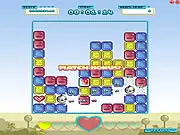 Heart Cubes free match 3 puzzle game online on PlayArcadeHub