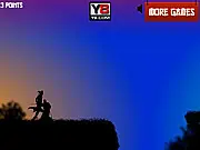 Samurai Sammy Endless Run game screen showing a samurai character running and jumping, free online endless runner game
