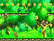 Little Angry Bird's Adventure free game, angry bird with a bomb jumping out of the nest to fly