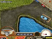 Play Vintage Car Parking free online game showcasing a classic car being parked