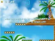Play Wacky Ballz 2 free online puzzle platformer, guiding a ball to the exit and unlocking special abilities