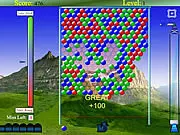 New Bubble Shooter arcade puzzle game with laser cannon and wind effects
