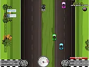 Velocity Cars free online driving game avoiding collisions on a highway to reach the target distance