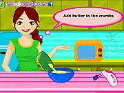 Play Chocolate Chip Cheesecake free online cooking and recipe game