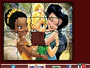 Sort My Tiles Tinkerbell free online sliding puzzle game screenshot