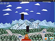 Rocket Rush 2 free online game. Pilot a rocket through 30 dangerous obstacle levels. Action skill game on PlayArcadeHub.