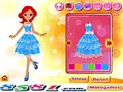 Play Elegant Party Queen free online fashion and dress-up game for girls