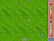 Play Piggy Super Run free online game, help the little pig escape the hungry fox and dodge flying swords on PlayArcadeHub