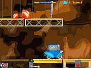 Gem Adventure free online puzzle game screenshot with Johnny Car and gems